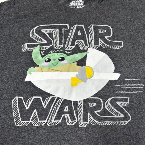 Star Wars The Mandalorian He Is The Way Graphic T-Shirt Men XL - Picture 3 of 4